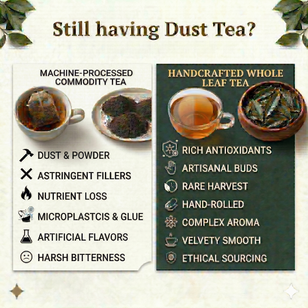 Kangra Tea House handcrafted organic teas – Himachal Pradesh