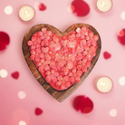Wooden Heart Candle – Natural Romantic Candle Décor | Artecasa - https://artecasa.in/