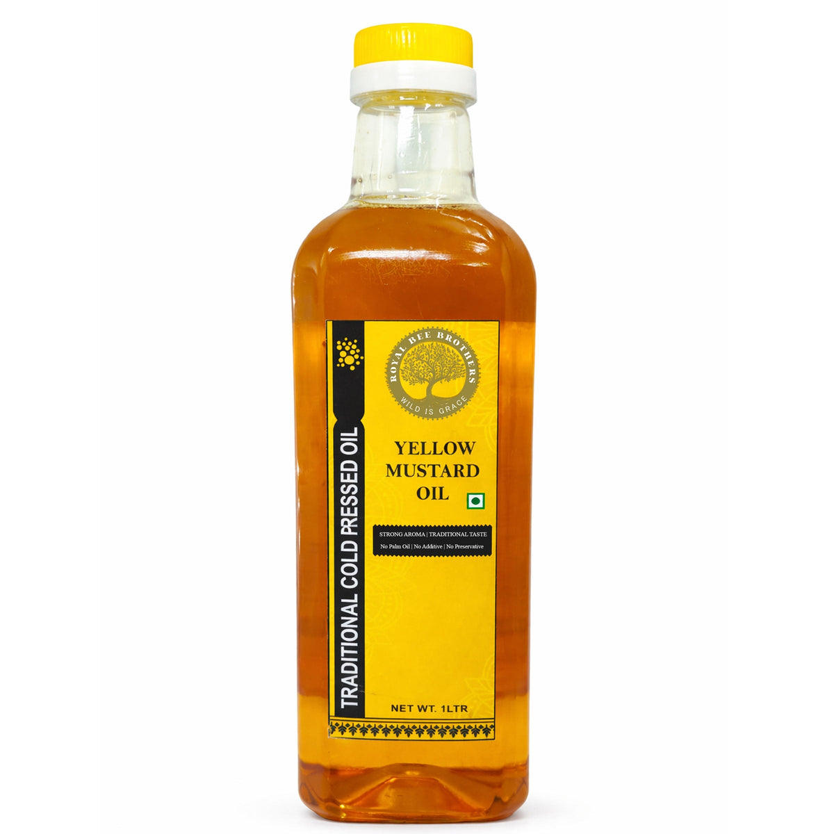 Pure Yellow Mustard Oil made from high-quality mustard seeds.
Natural edible oil with smooth taste, perfect for everyday cooking and healthy kitchens.