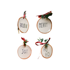 Pack of 4 festive ornaments - https://artecasa.in/