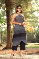black-grey-stripes-pure-cotton-co-ord-set