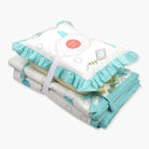Fly Away High - Organic Cot Bedding Set - Oranges and Lemons