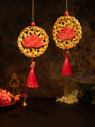 Chakra Lotus Handcrafted Banana Hanging - Set of 2 - Greenkraft