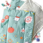 Bunny Love Re-usable diaper changing mat - Set of 3 - Oranges and Lemons
