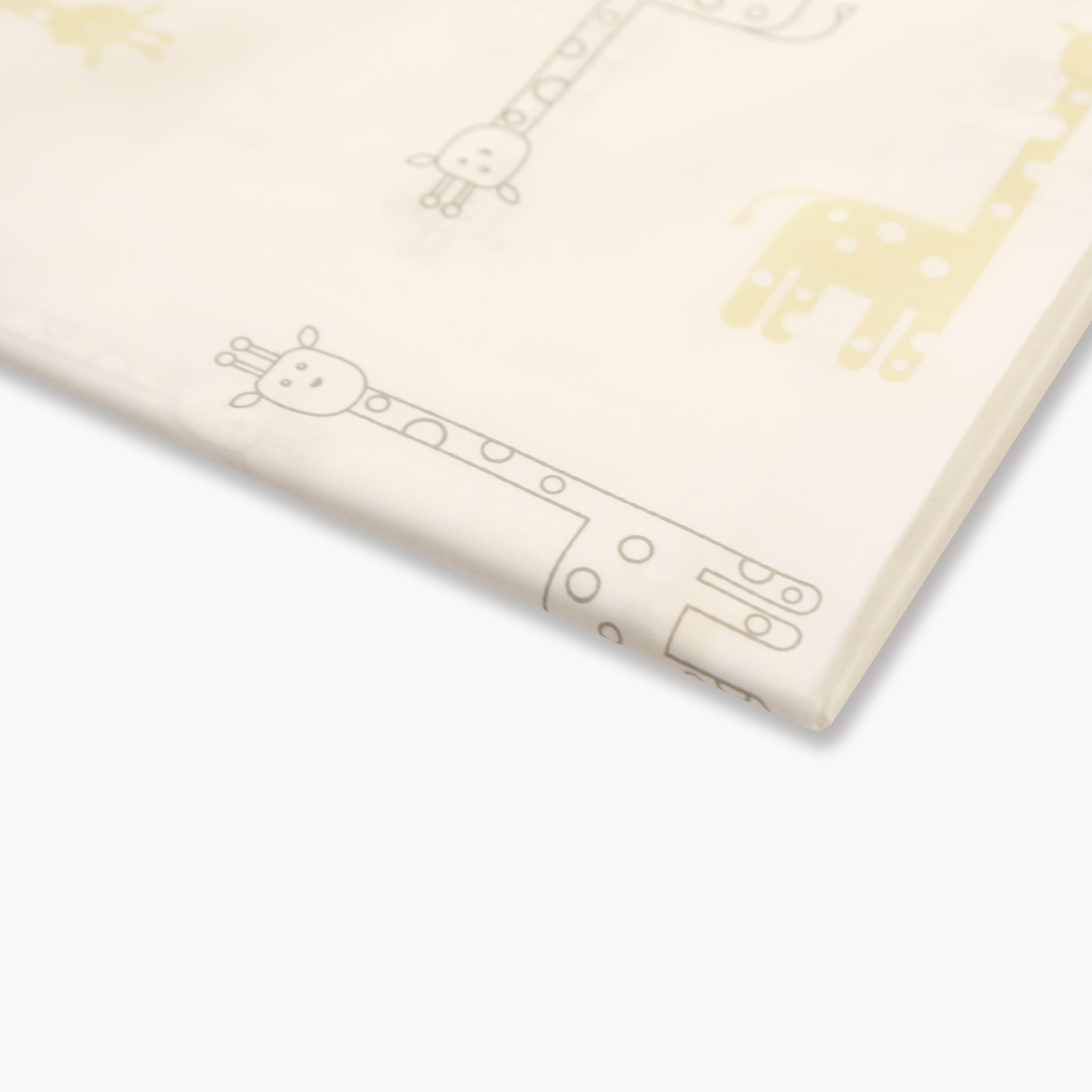 The Giraffes - Organic Cot Sheets - Oranges and Lemons