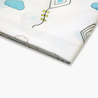 Fly Away High - Organic Cot Sheet - Oranges and Lemons