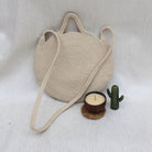Cream & Round Sling Bag - Bags