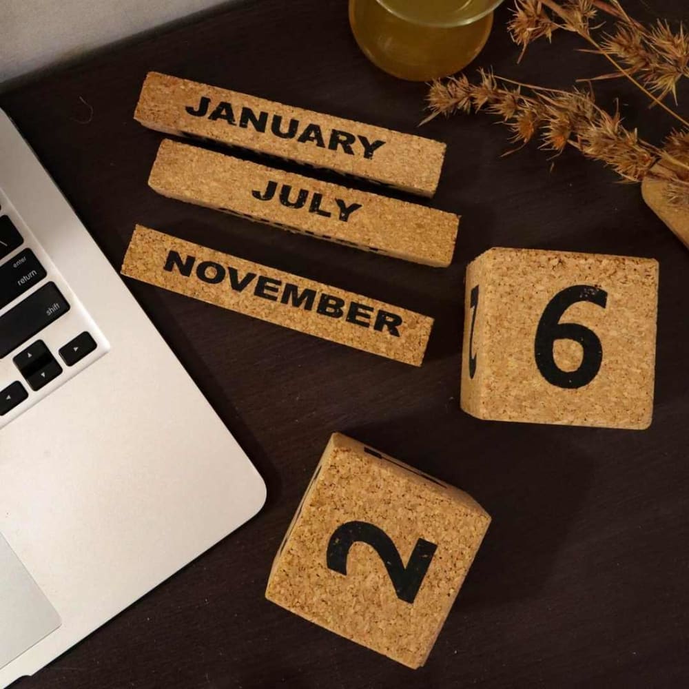 Cute Cork Calendar - ONEarth