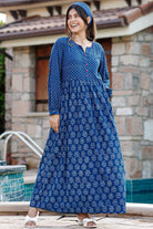 Danny Indigo Dress - Dhãran