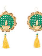 Deepak Handcrafted Bamboo Hanging - Set of 2 - Greenkraft
