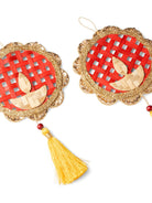 Deepak Handcrafted Bamboo Hanging - Set of 2 - Greenkraft