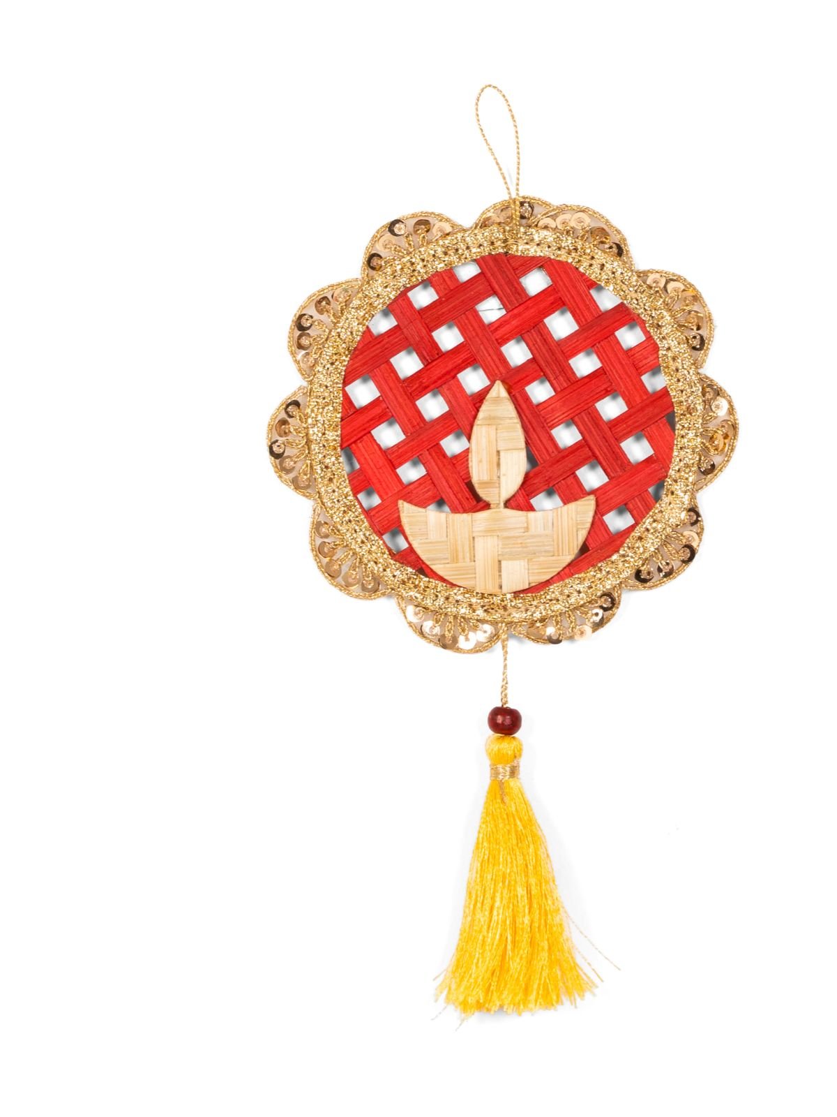 Deepak Handcrafted Bamboo Hanging - Set of 2 - Greenkraft