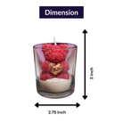 LoveBug Teddy Candle – Cute Teddy Valentine Candle | Artecasa - https://artecasa.in/