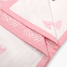 Little Hearts - 3 Piece Cot Bedding Set - Oranges and Lemons