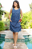 Dora Indigo Dress - Dhãran
