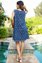 Dora Indigo Dress - Dhãran