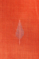 Elegant Muted Orange Saptparni Handloom Jamdani Dupatta for Festive Wear