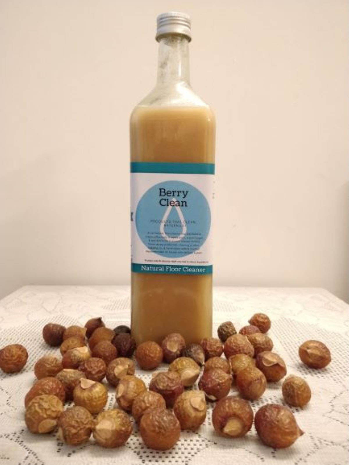 Natural Floor Cleaner:  An all natural, floor cleaner that disinfects & cleans effectively. It repels pests, is anti-fungal & anti-bacterial. It does not release harmful toxins during production, cleaning or after. Keeping you & Earth clean, safe & healthy! This product is recommended for houses with children & pets.