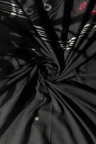 Handwoven Black Ring Jamdani Dupatta with Traditional Motifs