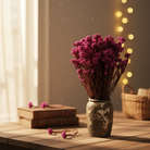 Pink Dried Rice Flower – Natural Forever Floral Décor | ArteCasa - https://artecasa.in/
