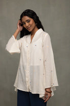 Ivory Breeze Jamdani Top