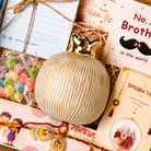Artecasa Ivory Pomegranate Rakhi Gift Hamper for Bhai Bhabhi - https://artecasa.in/