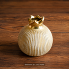 Artecasa Ivory Pomegranate Rakhi Gift Hamper for Bhai Bhabhi - https://artecasa.in/