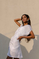 Daydream White Tencel Dress