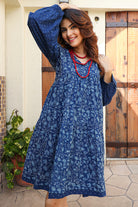 Jiya Indigo Dress - Dhãran
