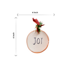 Joy festive ornament - https://artecasa.in/
