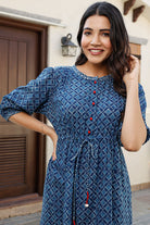 June Indigo Dress - Dhãran