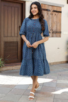 June Indigo Dress - Dhãran