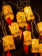 Jyoti Handcrafted Bamboo String light - Greenkraft