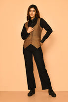 Buy best formal ladies office wear handloom cotton jacket