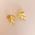 Leaves - Metal Earrings - Jewellery