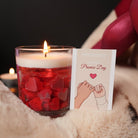 Scarlet Love Candle – Heart Shaped Valentine Candle | Artecasa - https://artecasa.in/