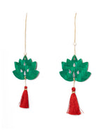 Lotus Handcrafted Bamboo Hanging - Set of 4 - Greenkraft
