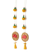 Marigold Lotus Handcrafted Banana Hanging - Set of 2 - Greenkraft