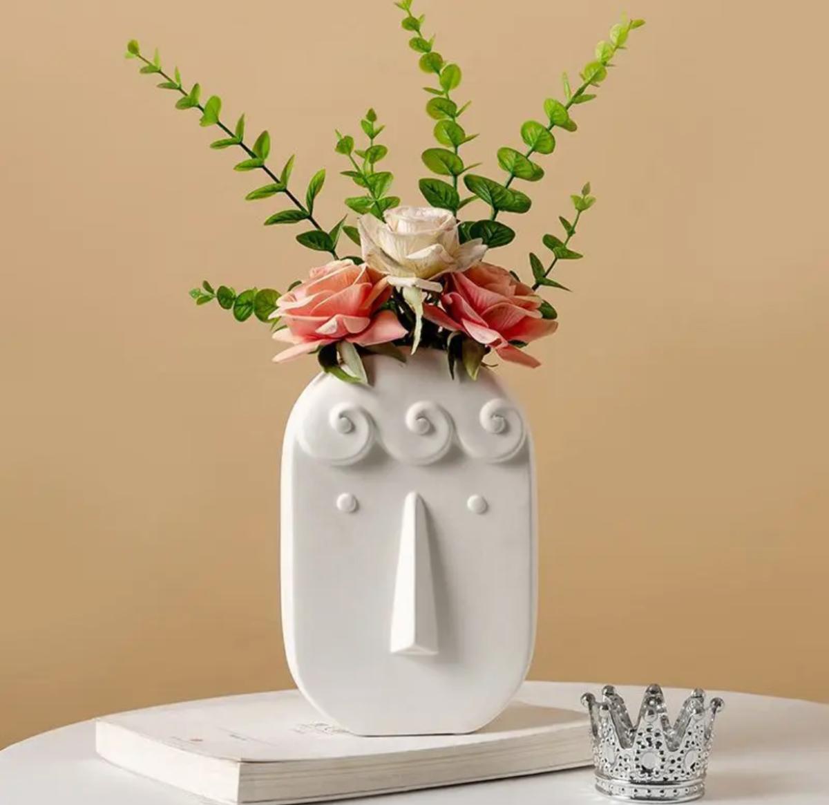 Modern Muse Vase Large | Elegant Decorative Vase for Aesthetic Home Decor – ArteCasa