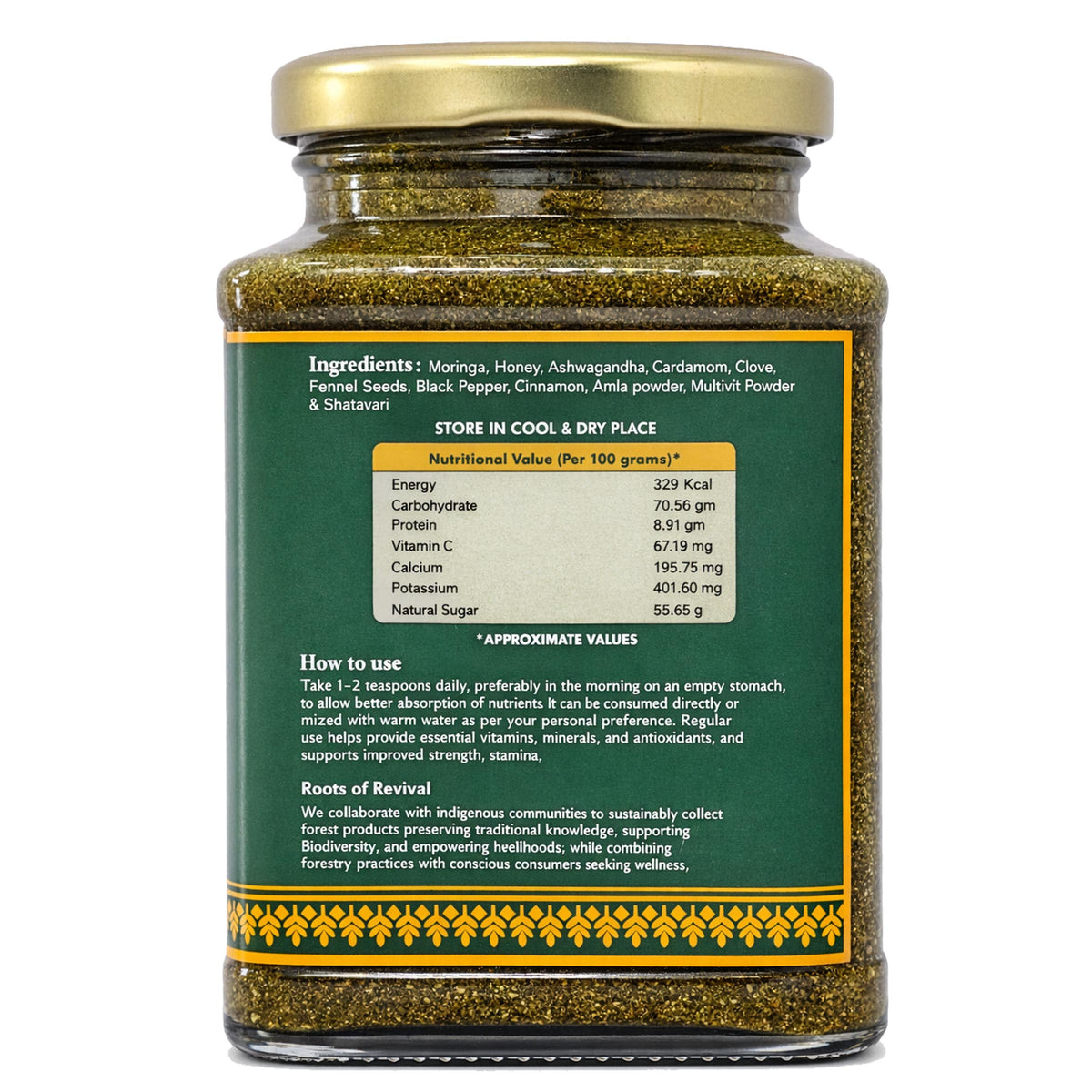 Premium Drumstick Leaf Powder – Natural Detox & Wellness Booster, Vegan, Gluten-Free, No Additives, Farm-Fresh Quality for Daily Health & Balanced Lifestyle
