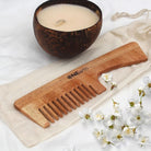 Organic Neem Wood Combs - Pack of 1 - Handle Comb - Personal