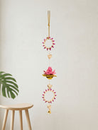 Pankhuri handcrafted Palm Leaf Hanging - Set of 2 - Greenkraft