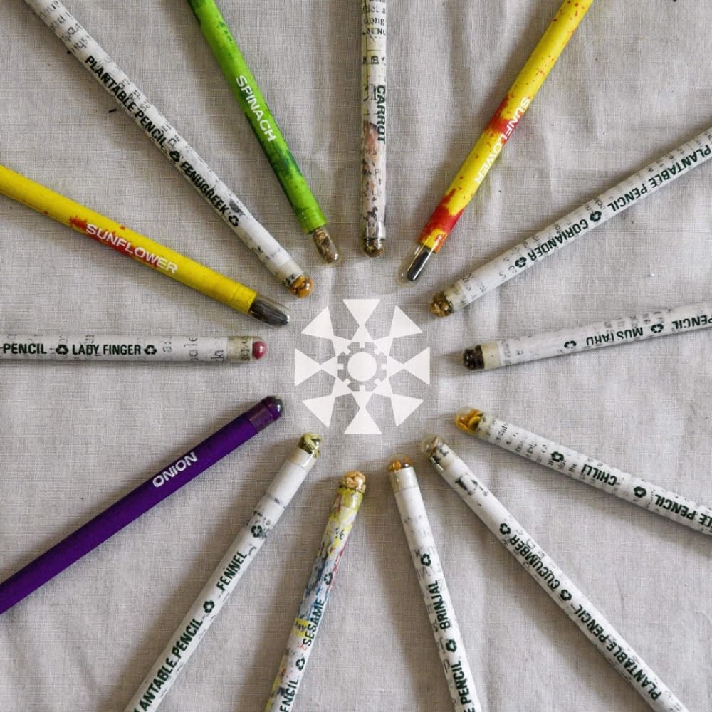 Paper Pencil (Plantable Seed) - Pack of 10 - Stationery