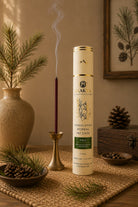 Saakya Himalayan Pine Incense Sticks handcrafted with natural Himalayan botanicals.