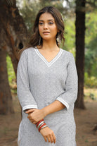 Premium White Pure Cotton Kurta Set for Office Wear