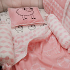 Organic Cot Bedding Set - Oranges and Lemons