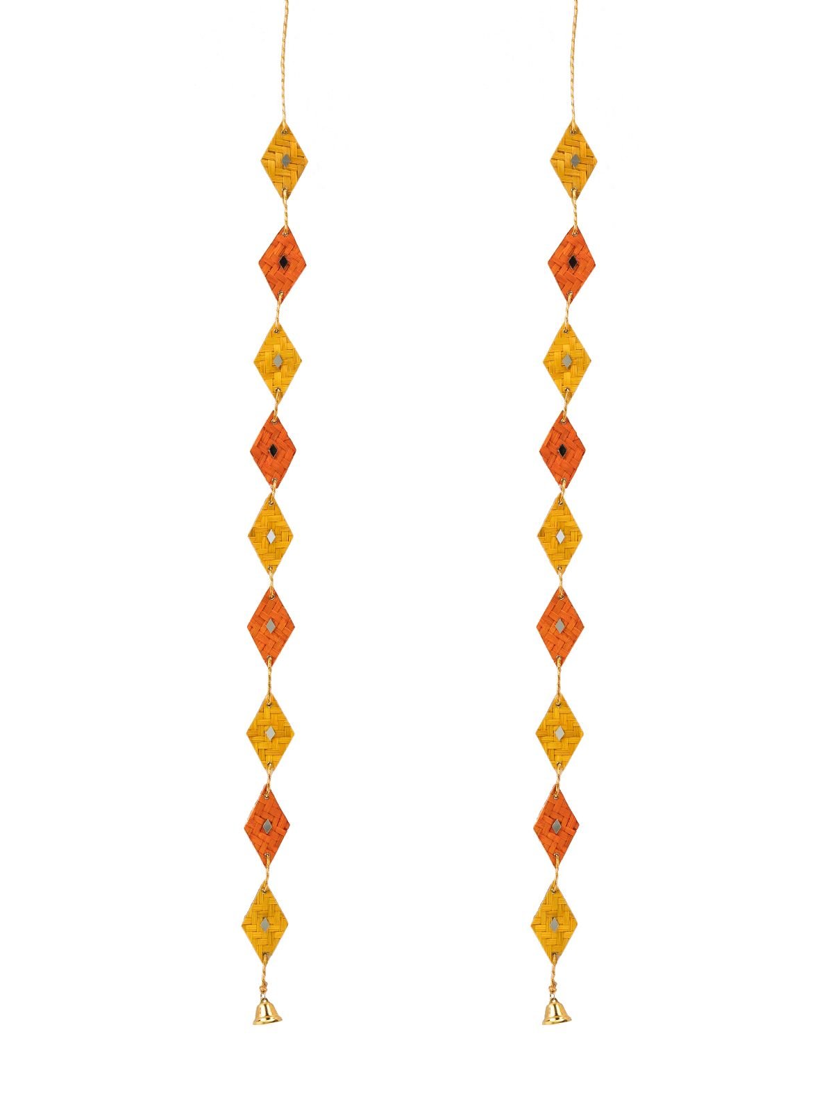 Rang Handcrafted Bamboo Hanging - Set of 2 - Greenkraft
