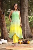 relaxed-fit-lemon-green-stripes-pure-cotton-co-ord-set-for-summer-wear