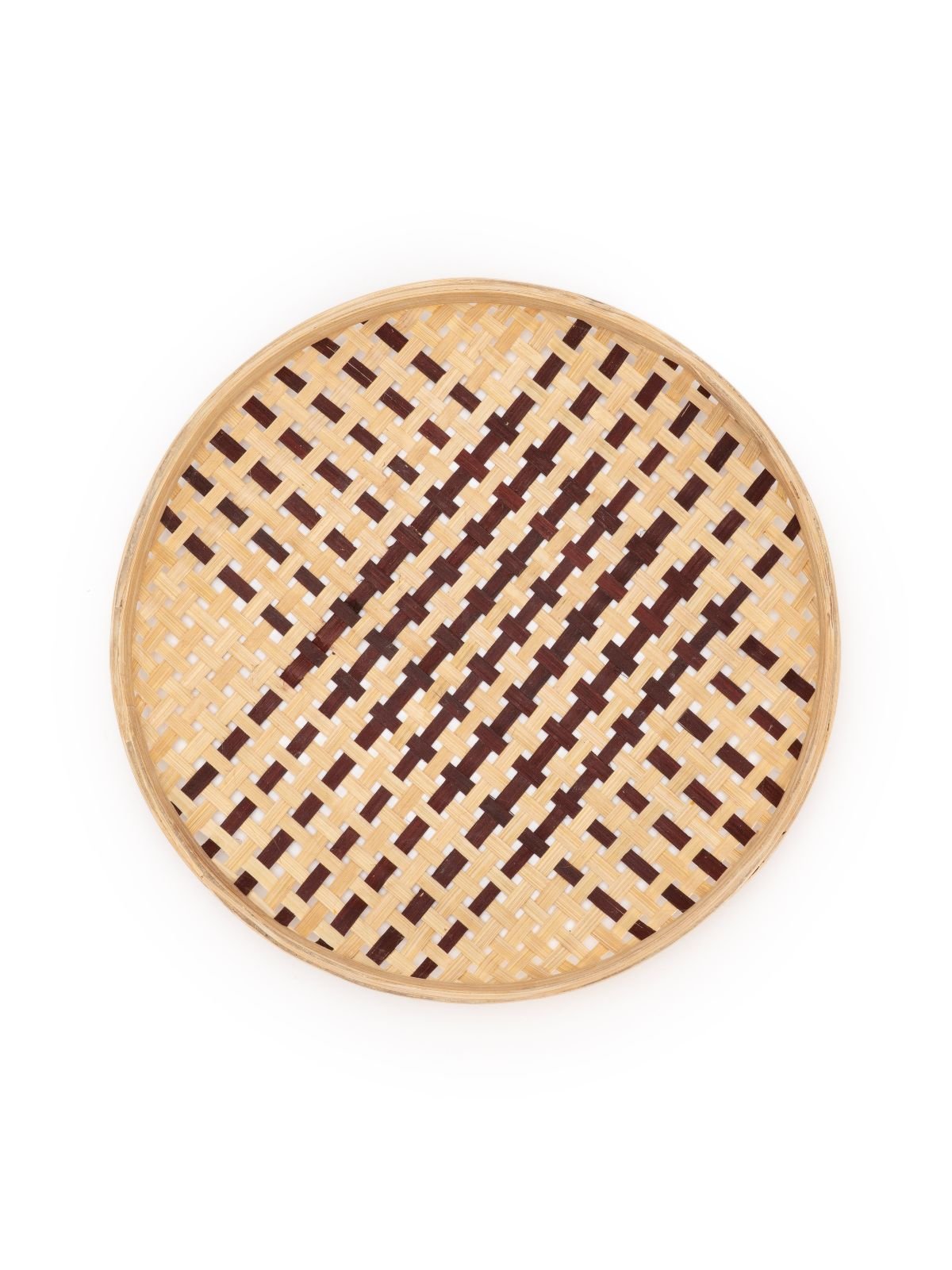 Rilo Handcrafted Bamboo Wall Plate - Greenkraft