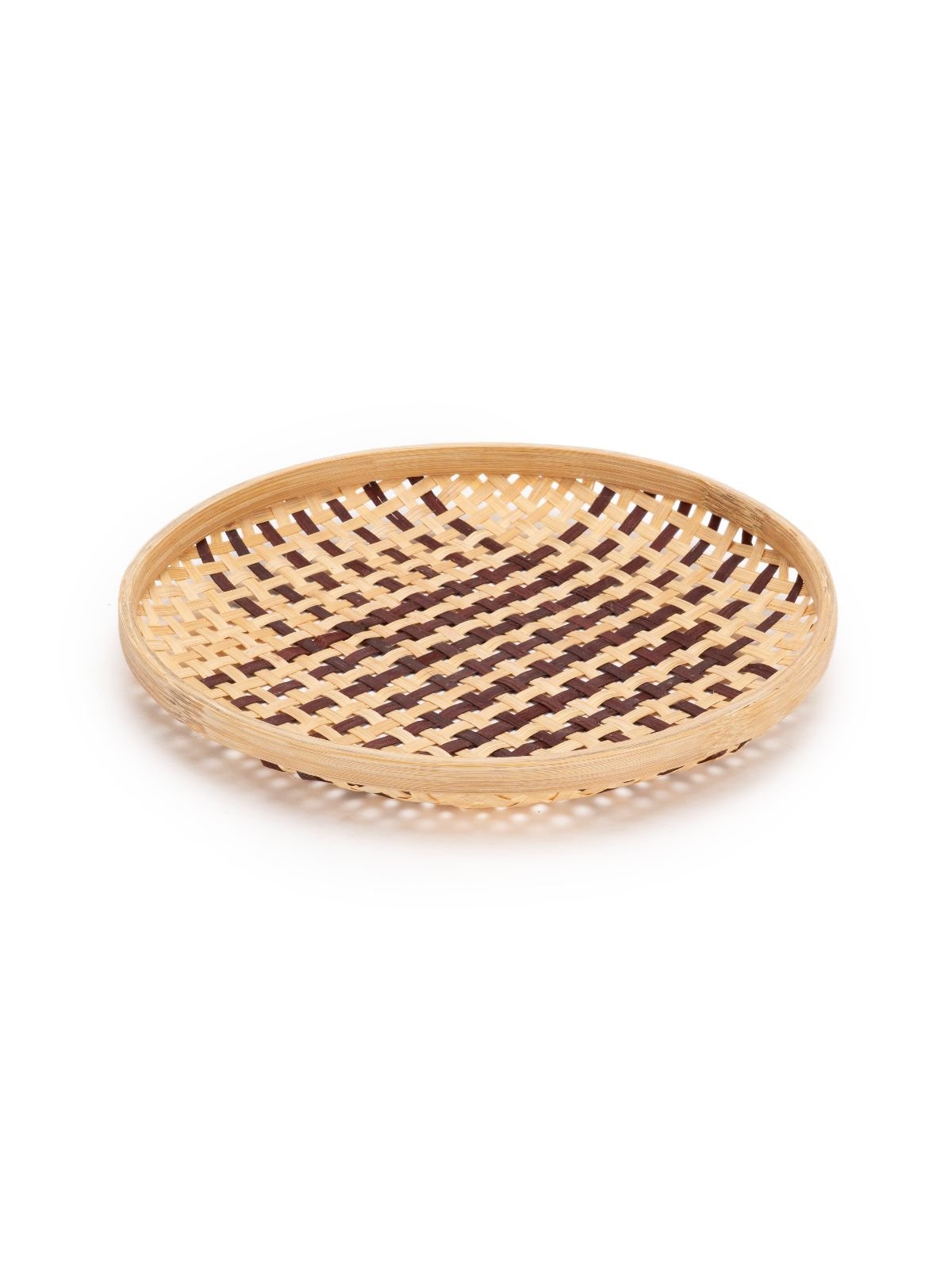 Rilo Handcrafted Bamboo Wall Plate - Greenkraft